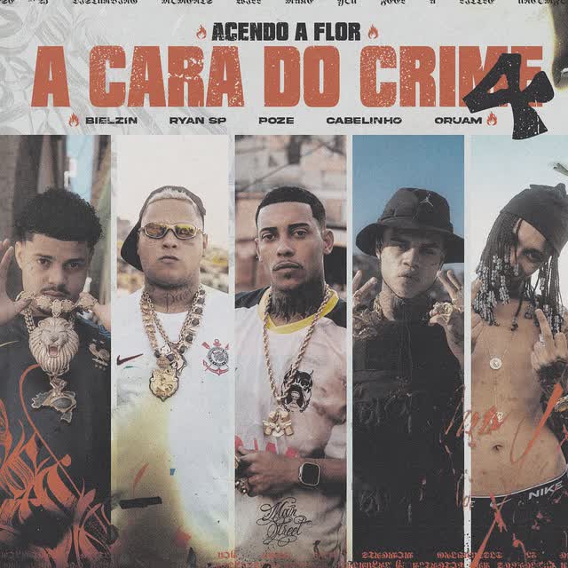 Mc Poze do Rodo - A Cara do Crime 4 (Acendo a Flor) Feat MC Cabelinho, MC Ryan SP, Bielzin, Oruam, Portugal No Beat